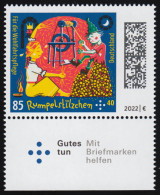 3664 Rumpelstilzchen 85 Cent, Nassklebend Aus Markenheftchen, ** Postfrisch - Unused Stamps