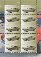 3202 Klassische Deutsche Automobile: Ford Capri 1 - 10er-Bogen ** Postfrisch - 2001-2010