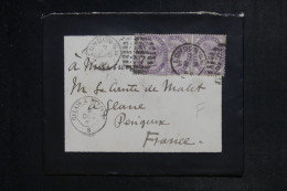 ROYAUME UNI - Enveloppe De Londres Pour Un Comte En France En 1886 - L 153174 - Covers & Documents