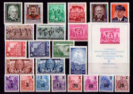 423-445 DDR-Jahrgang 1954 Komplett, Postfrisch ** / MNH - Collezioni Annuali