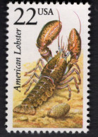 2039254229 1987 SCOTT 2304 (XX) POSTFRIS MINT NEVER HINGED - NORTH AMERICAN WILDLIFE - AMERICAN LOBSTER - FAUNA - Nuovi