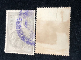 FRANCE INDO-CHINE VIET NAM Wedge 1847 AND 1953(wedge  VIET NAM) 1 Pcs 1 Stamps Quality Good - Sammlungen