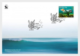 NORWAY 2024 Europa CEPT. Underwater Fauna & Flora (Preorder) - Fine Stamp FDC - Unused Stamps