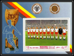 Manama - 3493/ N°27 A Football Soccer German Allemagne Germany RFA National Team Neuf ** MNH - Autres & Non Classés