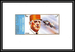 Sharjah - 2182/ N°887 De Gaulle And Aircraft Avion Militaire Miniature Deluxe Sheet Neuf ** MNH - De Gaulle (General)
