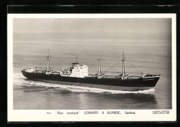 AK MV Klaus Leonhardt In Voller Fahrt  - Cargos