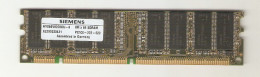 Barrette Mémoire Siemens 8M X 64 SDRAM HYS64V8200GU-8 A22 - Otros & Sin Clasificación