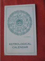 Astrological Calendar  Ref 6416 - Astronomy