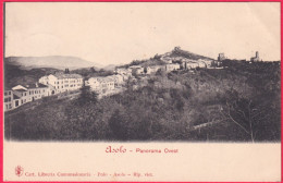 1902-Asolo (Treviso)panorama Ovest, Viaggiata - Treviso