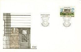 1989-Aland S.1v."municipio Di Mariehamn"su Fdc Illustrata - Aland