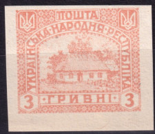 1920/21-Ucraina (NG=not Gummed) Prova Di Stampa Non Dentellata E Non Gommata (no - Oekraïne