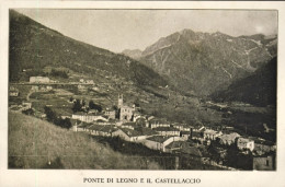 1931-Pontedilegno Brescia E Il Castellaccio, Non Spedita - Brescia