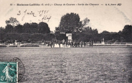 1915-Francia France Maisons Laffitte Champ De Courses Sortie Des Chevaux - Hípica