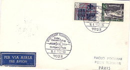 1963-Germania AUA Caravelle Stoccarda Parigi Del 16 Giugno - Lettres & Documents