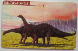 Argentina 20 Units Chip Card - Saltasaurus - Argentine