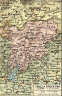 1930circa-cartina Geografica Venezia Tridentina - Cartes Géographiques