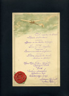 MENU ILLUSTRE, AVION - MOET ET CHANDON, CHAMPAGNE - BRASSERIE GUIBAULT - 12 PLACE CLICHY PARIS - Menus