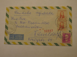 BRAZIL  AIRMAIL  COVER TO GERMANY 1966 - Autres & Non Classés