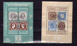 Danemark - (1975-76) - 2 BF - HAFNIA 76 - Obliteres - Blocks & Sheetlets