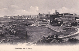 1909-Moncalvo Da S.Rocco, Asti, Panorama Della Cittadina, Viaggiata - Alessandria