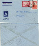 ARGENTINA 1949  AIRMAIL  LETTER SENT FROM BUENOS AIRES TO TORINO - Lettres & Documents