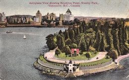 1920circa-Canada Airplaneview Showing Brockton Point, Stanley ParkVancouver, - Non Classés