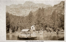 1903-Belluno, Imbarcazione Sul Lago Ghedina Monte Tofana, Non Viaggiata - Belluno