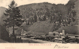 1903-Brennero, Bolzano, Veduta Della Stazione, Cartolina Viaggiata - Bolzano (Bozen)