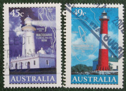 Lighthouses Phare 2002 (Mi 2125-2126 Yv 2020-2021) Used Gebruikt Oblitere Australia Australien Australie - Usati