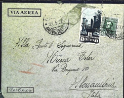 1937-Eritrea Lettera Per L'Italia Spedita Da Haran AOI Affrancata Con L.2.50 Vit - Eritrea