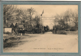 CPA (51) CAMP De CHALONS - Mots Clés: Hôpital Auxiliaire, Complémentaire, Croix Rouge, Militaire, Mixte, Temporaire - Camp De Châlons - Mourmelon