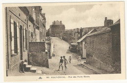 CPA- AULT-ONIVAL- Rue Des Fonts Bénits - Ault