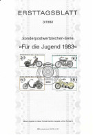 Fiche 1e Jour 15 X 21 Cm ALLEMAGNE BERLIN N° 655 A 658 Y & T - 1e Dag FDC (vellen)