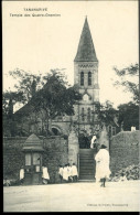 Tananarive Temple Des Quatre Chemins Guyard Carte Pliée - Madagascar