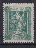 MARIENWERDER 1920 - MLH - Mi 1B - Wz - Marienwerder