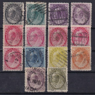 CANADA 1898-1902 - Canceled - Sc# 74-84, 77a - Gebruikt