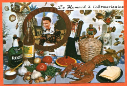 Recette Cuisine  HOMARD A L ARMORICAINE 121  Emilie BERNARD Lyna Carte Vierge TBE - Recettes (cuisine)