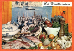 Recette Cuisine LA BOUILLABAISSE 103 Dentelée Emilie BERNARD Lyna Carte Vierge TBE - Küchenrezepte