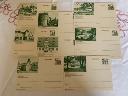 P 86 A9/65 - A9/72 - Illustrated Postcards - Mint