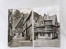 2x AK "BACHARACH AM RHEIN 1966" TOLLE ALTE POSTKARTEN NOSTALGIE ANTIK VINTAGE  HEIMAT SAMMLER  GUT ERHALTEN  ORIGINAL - Bacharach