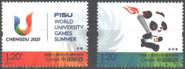 2023 5538 China The 31st Summer Universiade - Chengdu MNH - Nuevos