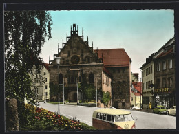 AK Rosenberg /Opf., Sulzbach, Strassenpartie Mit Geschäften Und Kirche  - Sulzbach-Rosenberg