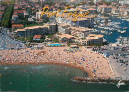 France Frejus Port-Frejus Le Port De Plaisance - La Plage Vue Aerienne - Frejus