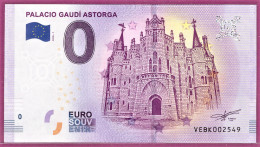 0-Euro VEBK 01 2018 PALACIO GAUDI ASTORGA - Essais Privés / Non-officiels