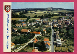 87 - Cpm - 1986 - BUSSIERE-GALANT (Haute-Vienne) - Vue Générale Aérienne - Cachet Chalus - Tb 2,20f Liberté De Gandon - Bussiere Poitevine