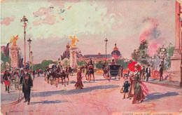 FRANCE - Paris - Le Pont Alexandre III - Colorisé - Carte Postale Ancienne - Sonstige Sehenswürdigkeiten
