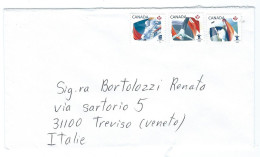 Canada ; Jeux De Vancouver 2010 ; Not Stamped . Cover To Italy - Inverno2010: Vancouver