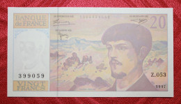 Billet 20 Francs Debussy 1997 / Z.053-399059 / Pr NEUF - 20 F 1980-1997 ''Debussy''