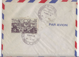 Europe - France Colonies - Marcophilie - AOF Dakar - Voyage Du Président De La République 21-04-47 - 7686 - Used Stamps