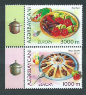 Azerbaijan - Correo Yvert 523/4 ** Mnh Gastronomía - Azerbaïdjan